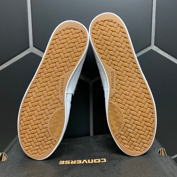 Mens Converse Breakpoint Leather Ox White Black - Picture 5 of 5